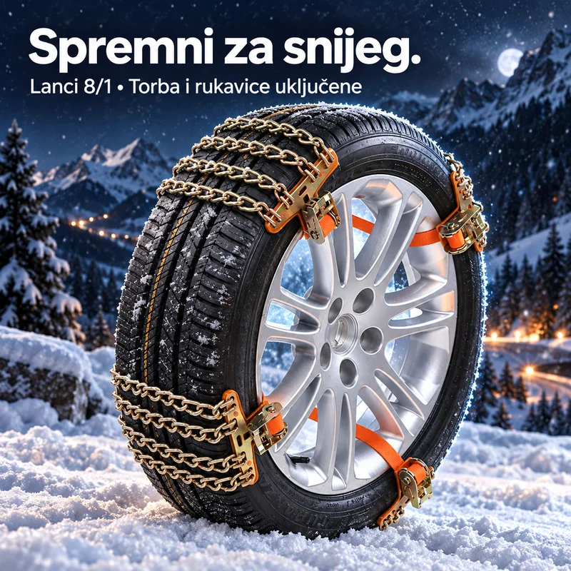 Lanci za snijeg 8/1